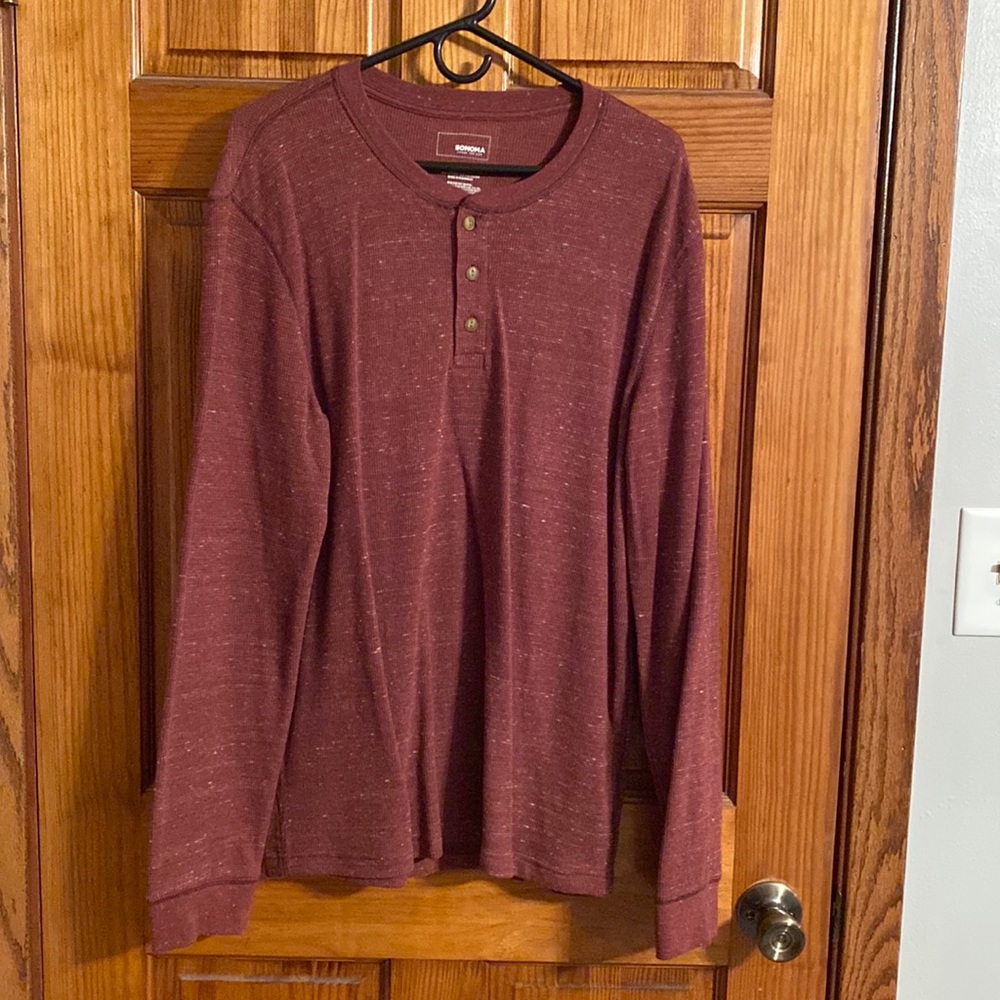 Sonoma Crewneck Sweatshirt (Burgandy)